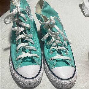 Converse Kids High-Top Sneakers - Aqua